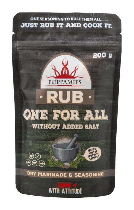Poppamies One for All Rub gr. 200
