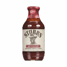 Stubb's salsa BBQ dr. pepper