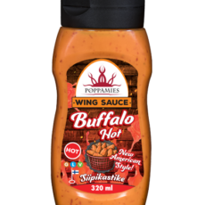 Poppamies Wing sauce Buffalo Hot 320 g.