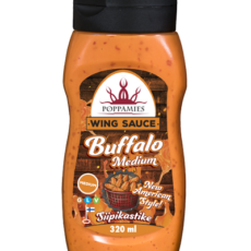 Poppamies Wing sauce Buffalo medium 320 g.