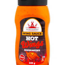 Poppamies Wing sauce Hot Wings 340 g.