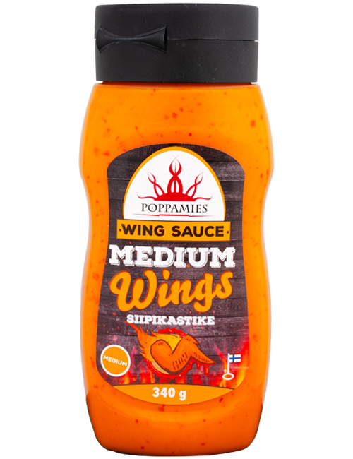 Poppamies Wing sauce Medium Wings 340 g.